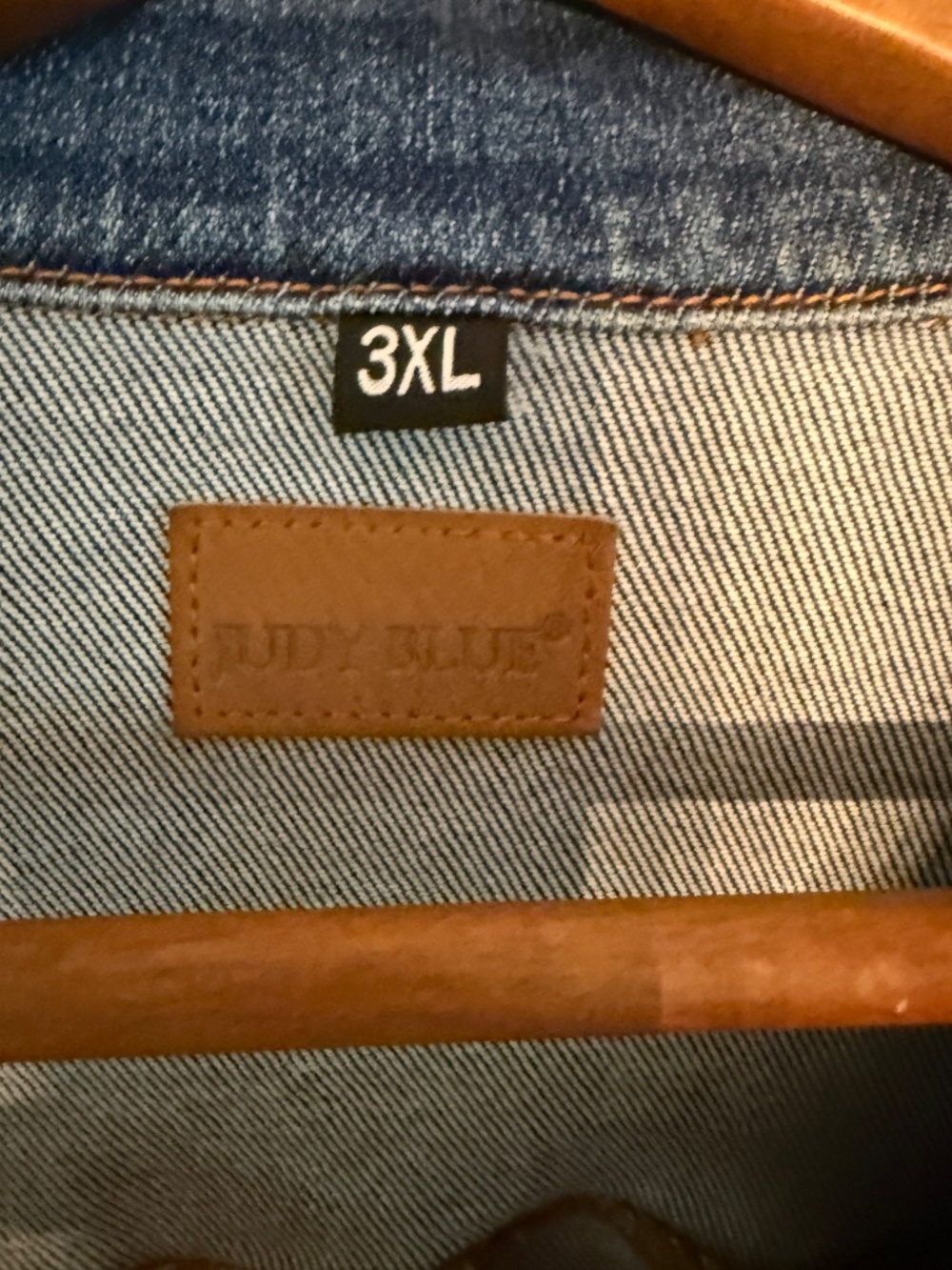 Judy Blue fringed jean denim jacket - Picture 4 of 6